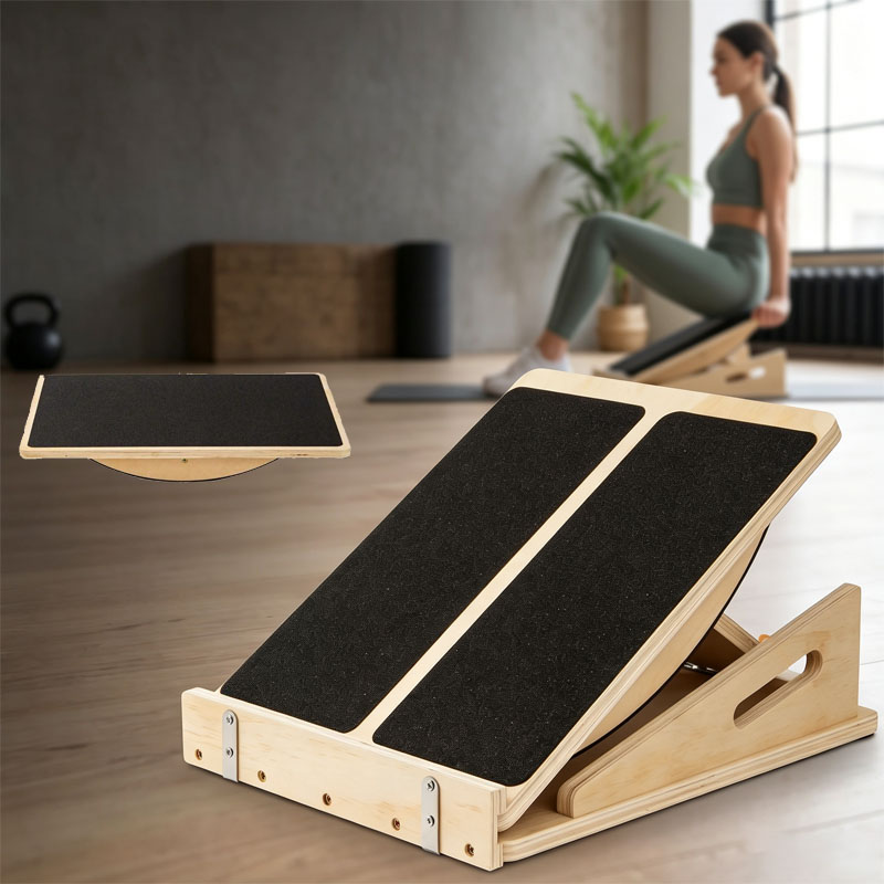2‑in‑1 Wooden Balance Board &  - огляд і ціна Leg Home Gym Workout