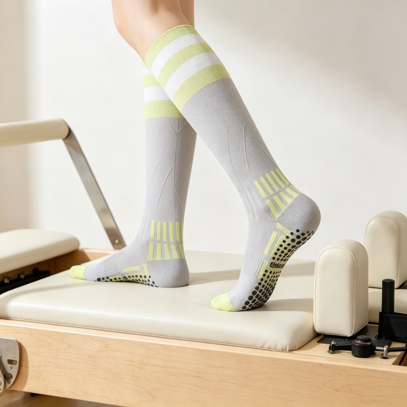 Women Knee High Yoga Socks, No - огляд і ціна Leg Home Gym Workout