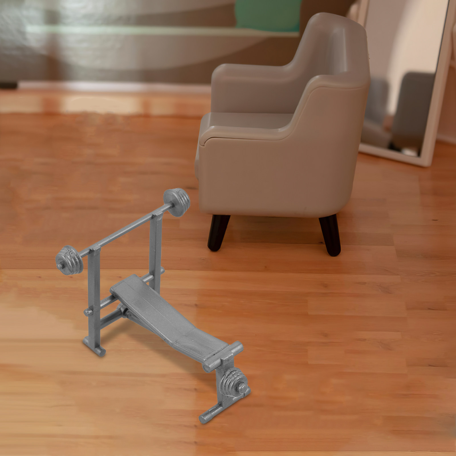 Miniature Weight Bench Dumbbel - огляд і ціна Home Gym Equipment Set