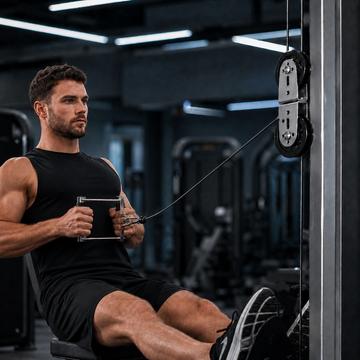 Heavy‑Duty Double Fitness Pull - огляд і ціна Lat Pulldown Cable